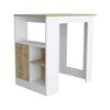 Isla de Cocina TuHome Stirling 1 Puerta Blanco