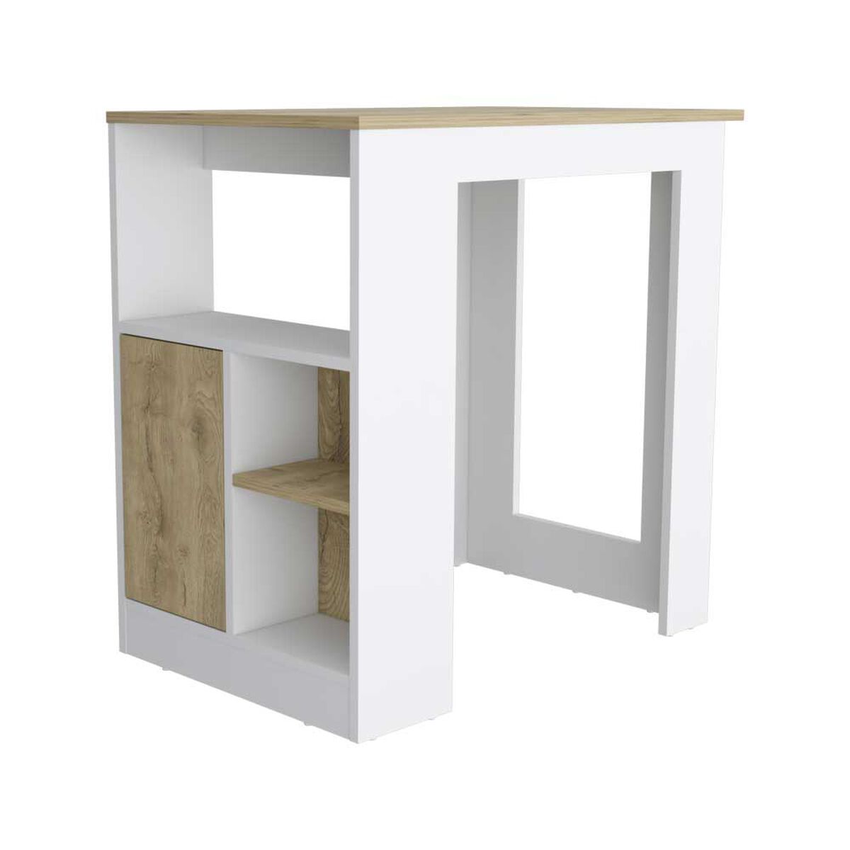 Isla de Cocina TuHome Stirling 1 Puerta Blanco