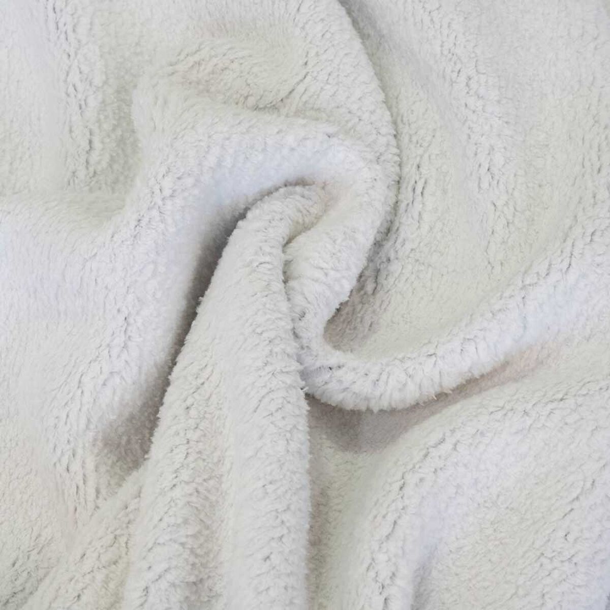 Frazada Poliéster Doral 1,5 Plazas Deluxe Blanco