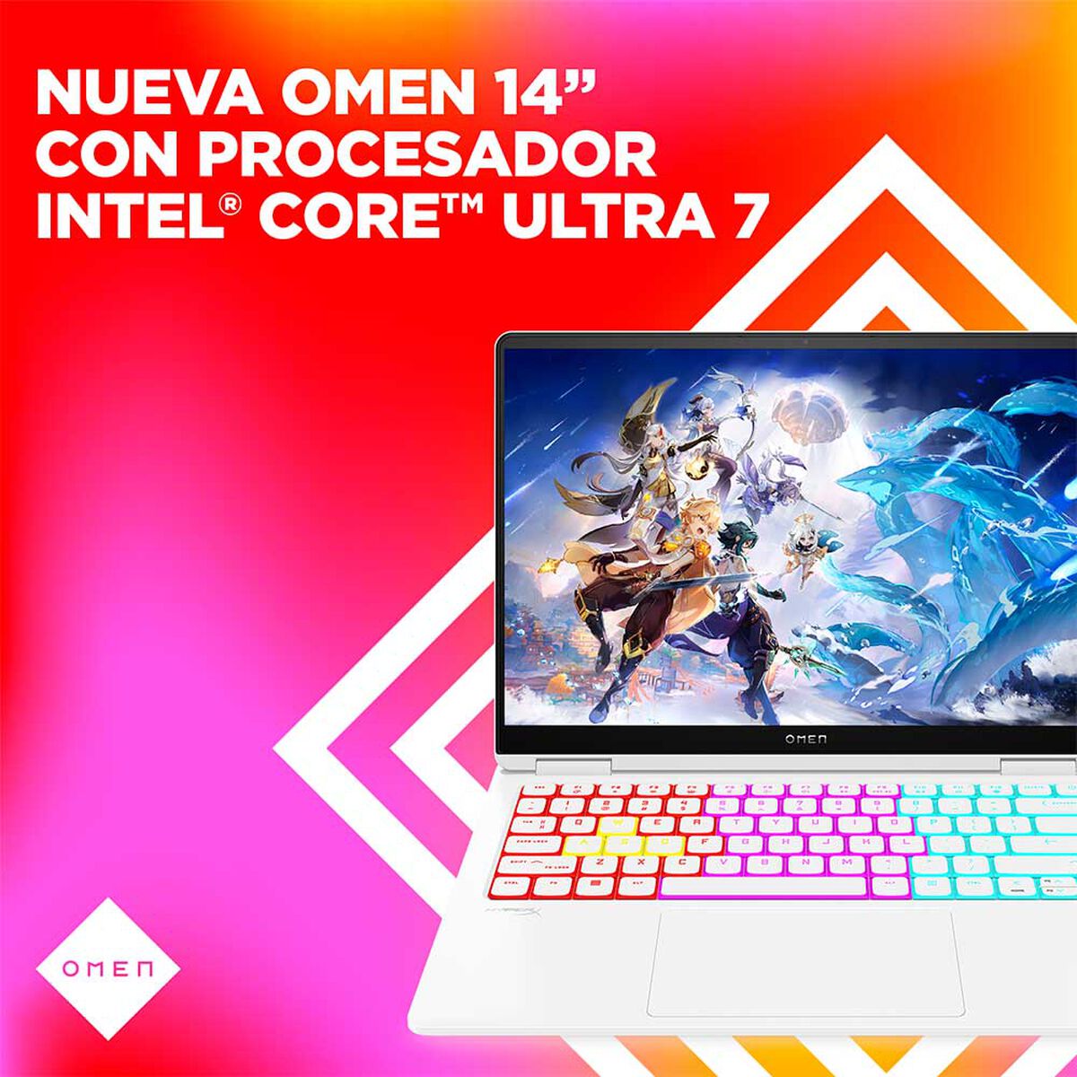 Notebook Gamer HP OMEN 14-fb0000la Intel Core Ultra 7 16GB 1TB SSD 14" NVIDIA RTX 4060