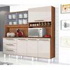 Combo Mueble Auxiliar Casanova Clean 1 Cajón 1 Puerta + Mueble de Cocina Mega 3 Cajones 6 Puertas