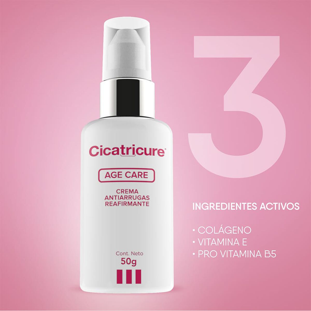 Pack Cicatricure 02 Age Care Antiarrugas Reafirmante 50 gr