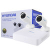 Kit 2 Cámaras de Seguridad Hyundai HY-DVR4CAM DVR Turbo