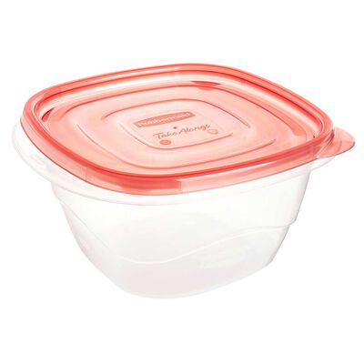 Imagen 2 del producto Set de 3 Contenedores Herméticos Rubbermaid Takealongs Cuadrado 1,2 lt