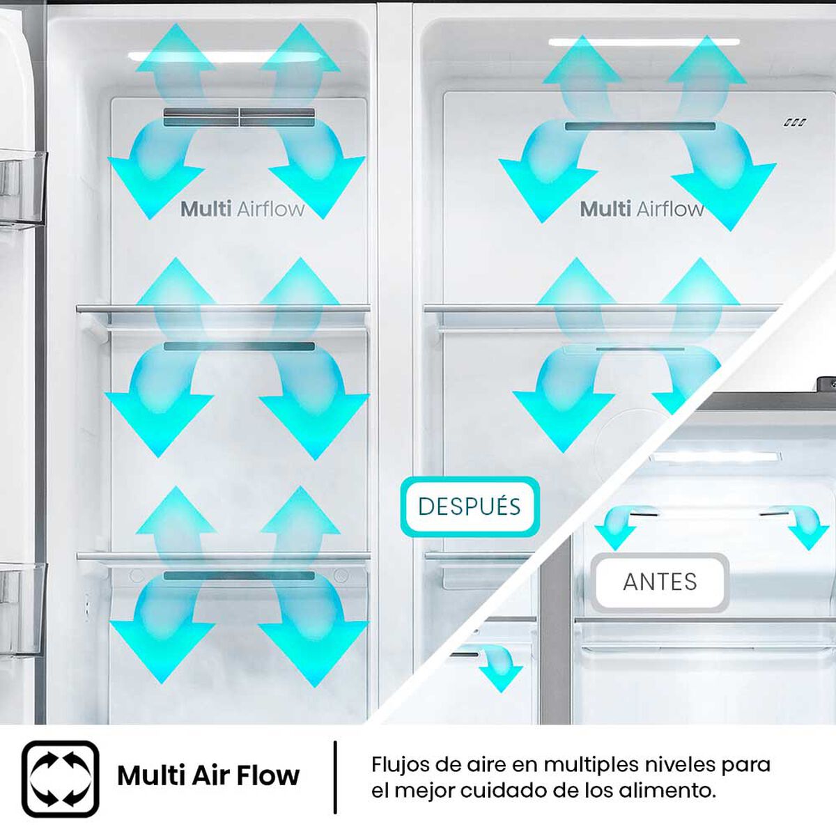 Hisense Refrigerador Side by Side 428 lts RC-56WS 178x83,2CM