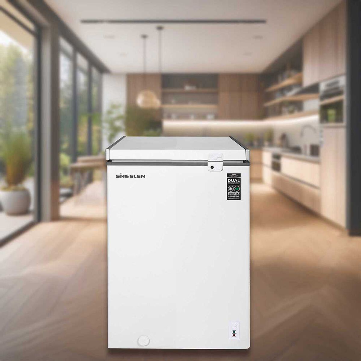 Freezer Horizontal Sindelen SFH-102BL 99 lts.