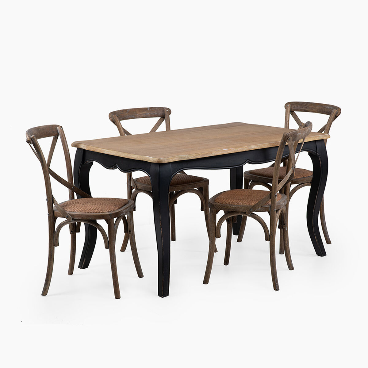 Juego de Comedor Spazzio Vittoria 4 Sillas