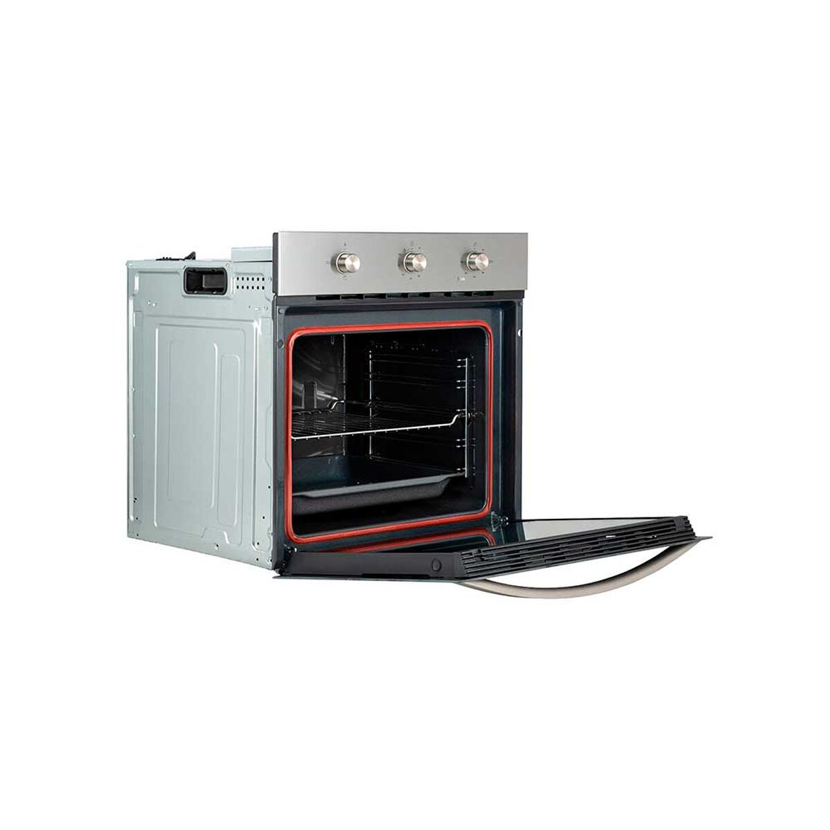 Horno Empotrado Teka HBB 5360 SS Bruta:72 lt; Neta:67 lt Frente Acero Inox + Cristal Negro