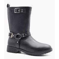 Botín Vestir Mujer Icono Negro