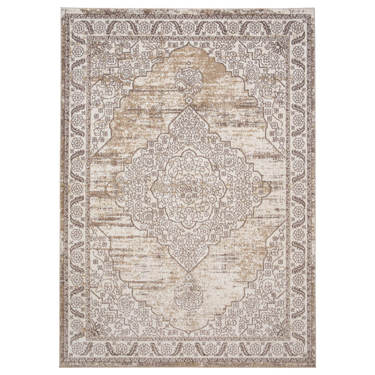 Alfombra Modalfo Florida 160 x 230 cm Beige