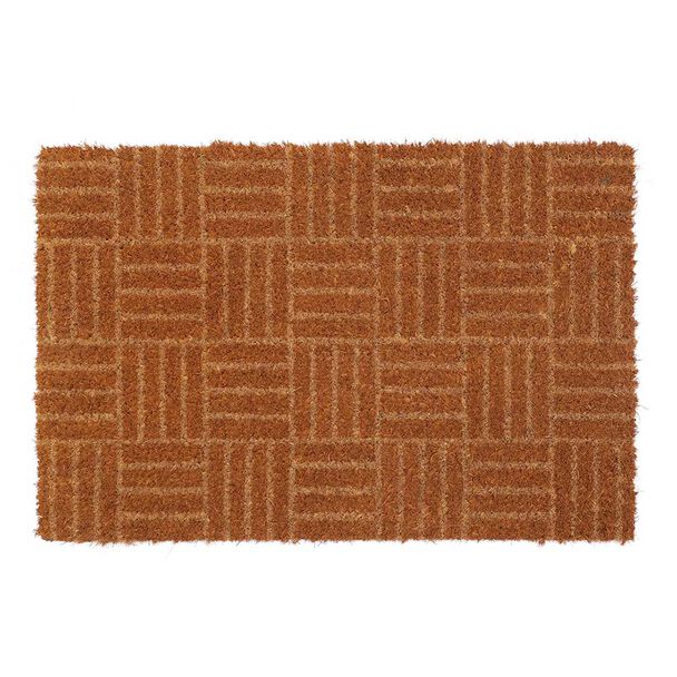 Limpiapiés Idetex Coco Pattern 60 x 120 cm Café