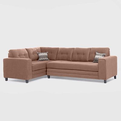 Imagen 2 del producto Sofá Seccional Izquierdo Living Factory Dubai 5 Cuerpos Chocolate