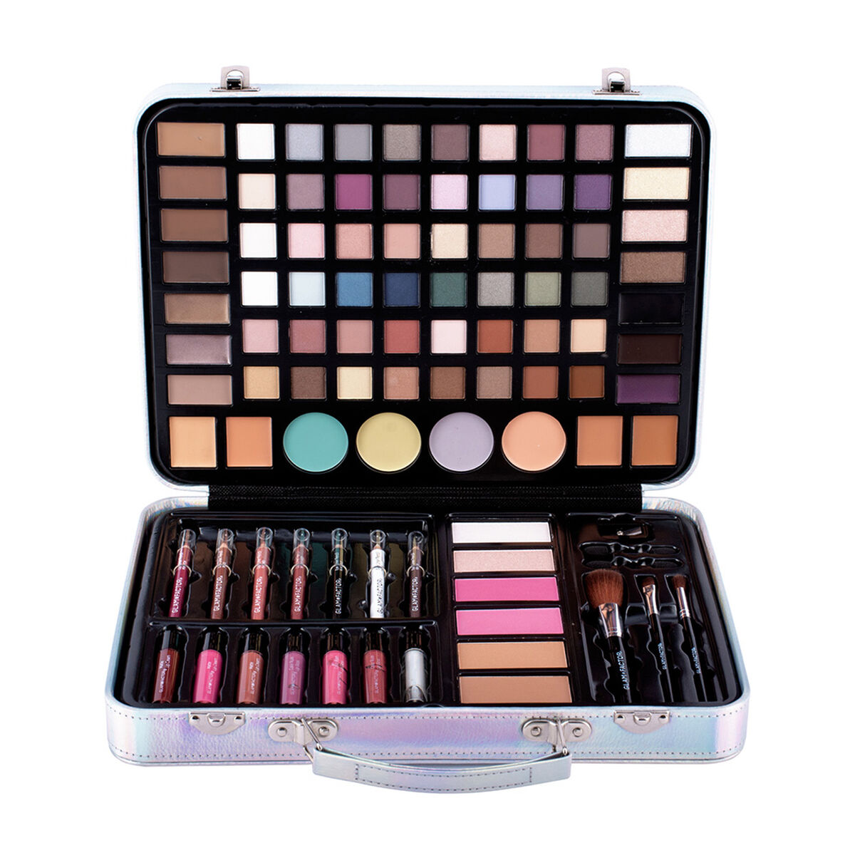 Maleta de Maquillaje Glam Factor Holográfica