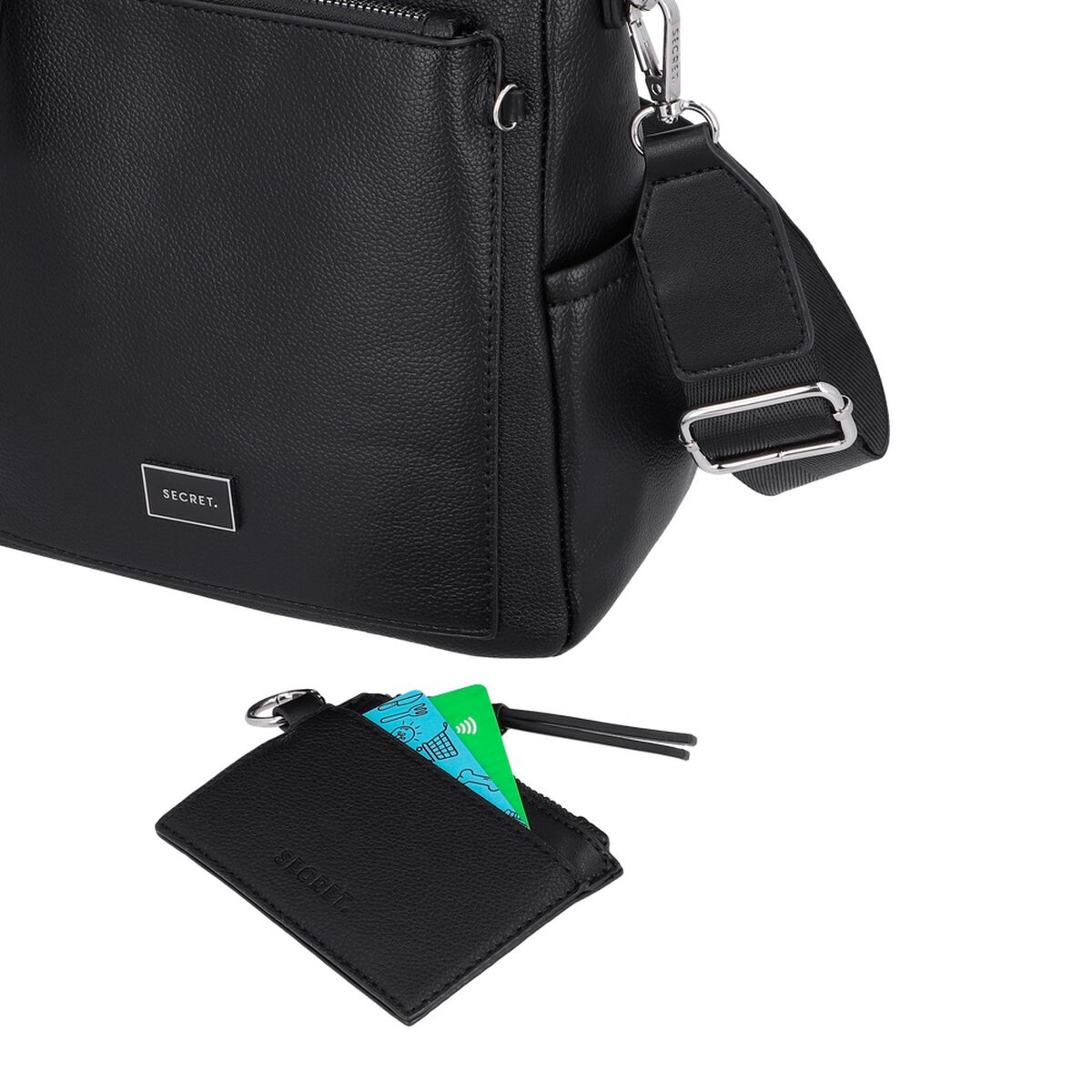 Bandolera Secret Nara ST6 M Negro