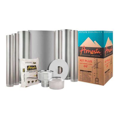 Kit de Estufa a Leña Amesti Kits 6""