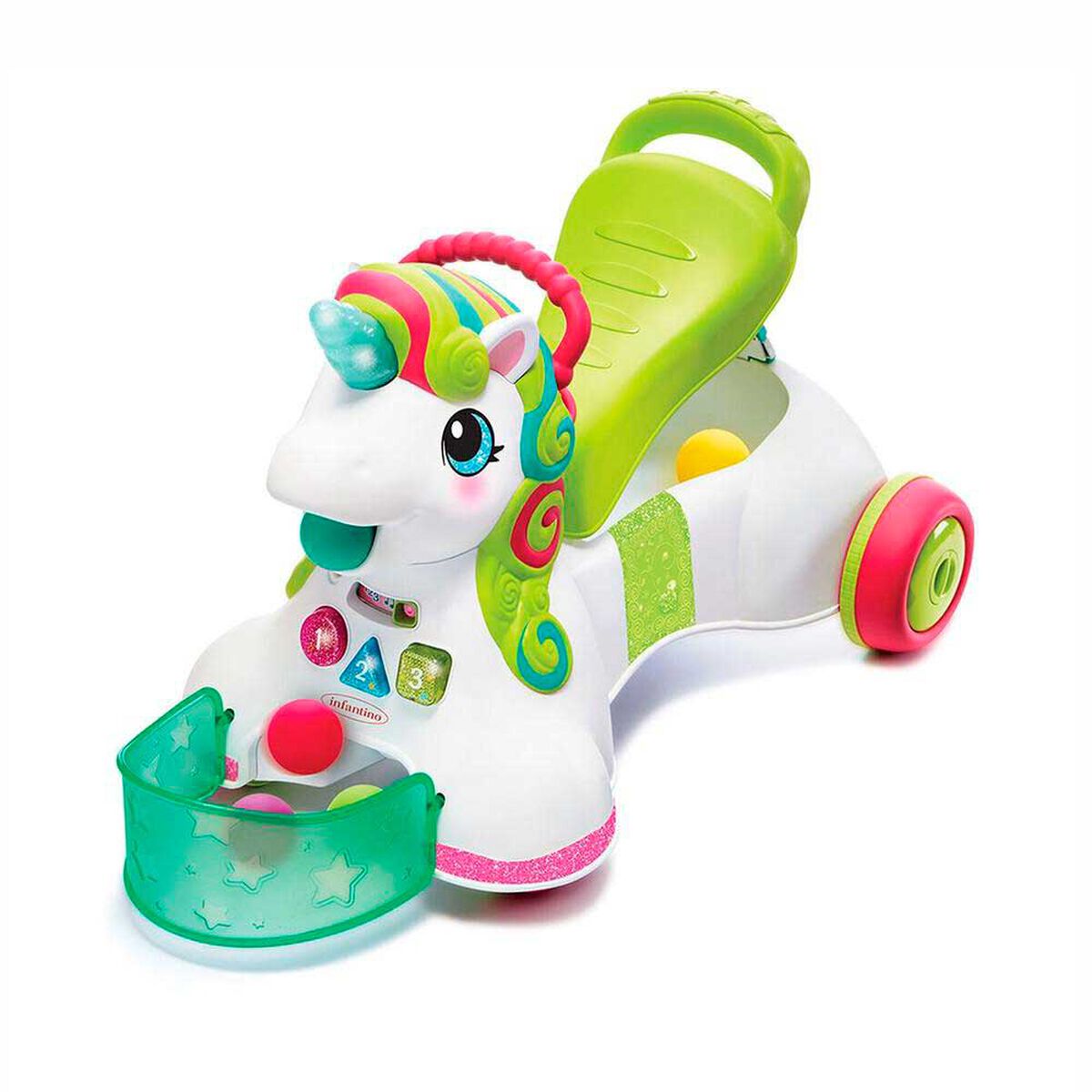 Caminador Bebe Unicorno 3 en 1 Infantino