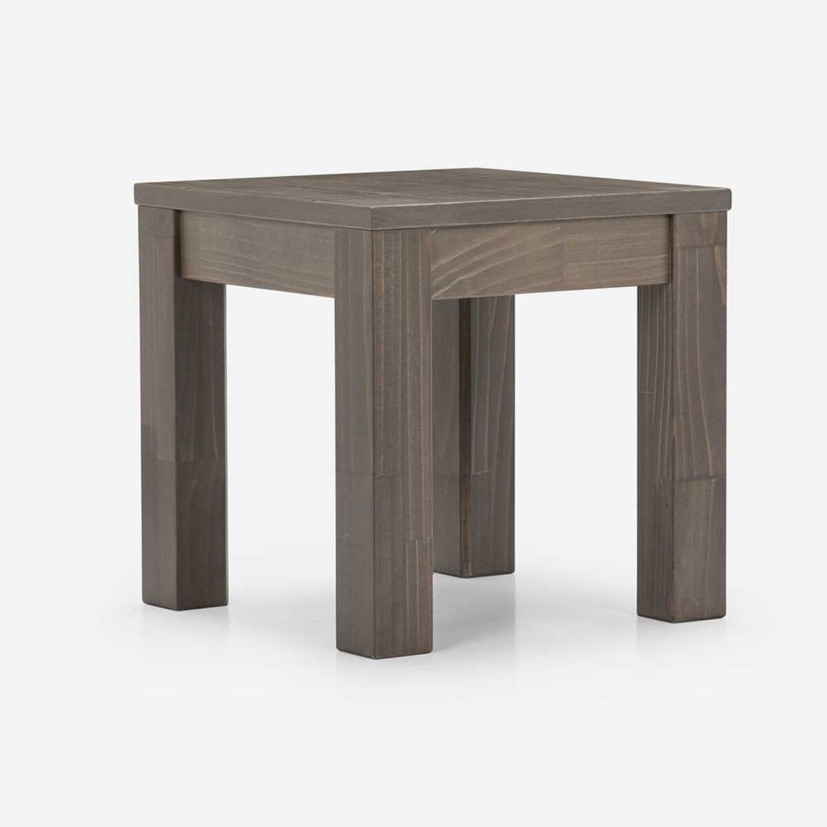 Mesa Lateral Rosen New Sapelly Gris Rústico