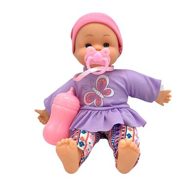 Imagen 2 del producto Muñeca Baby Doll Cuerpo Blando Llorón con Sonidos Colores Surtidos Bostecitos