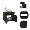 Mueble Lavamanos TuHome Manchester 2 Puertas Wengue