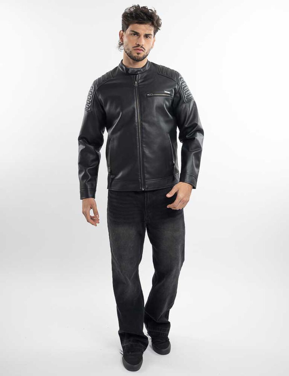 Chaqueta Ecocuero Hombre Soviet