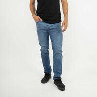 Jeans Hombre Zibel Azul-Claro, Gris, Negro