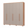 Closet Vekkahome Safira 6 Puertas 3 Cajones