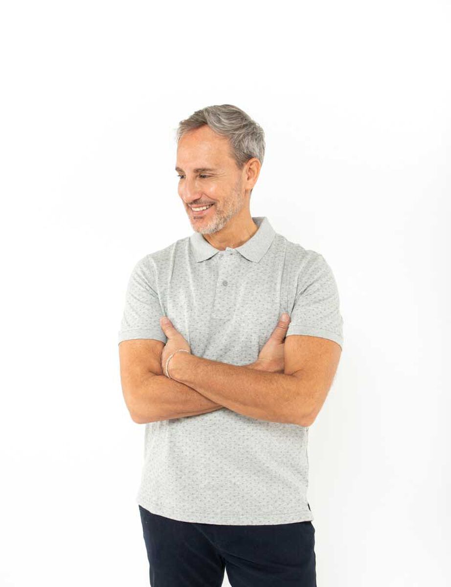 Polera Piqué Algodón Manga Corta Hombre Portman Club