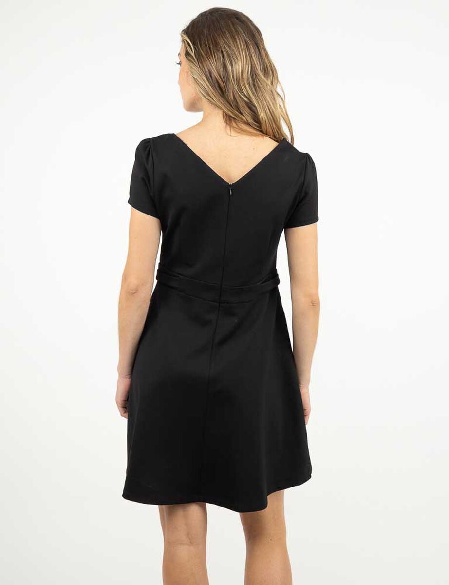 Vestido Corto Manga Corta Mujer Zibel