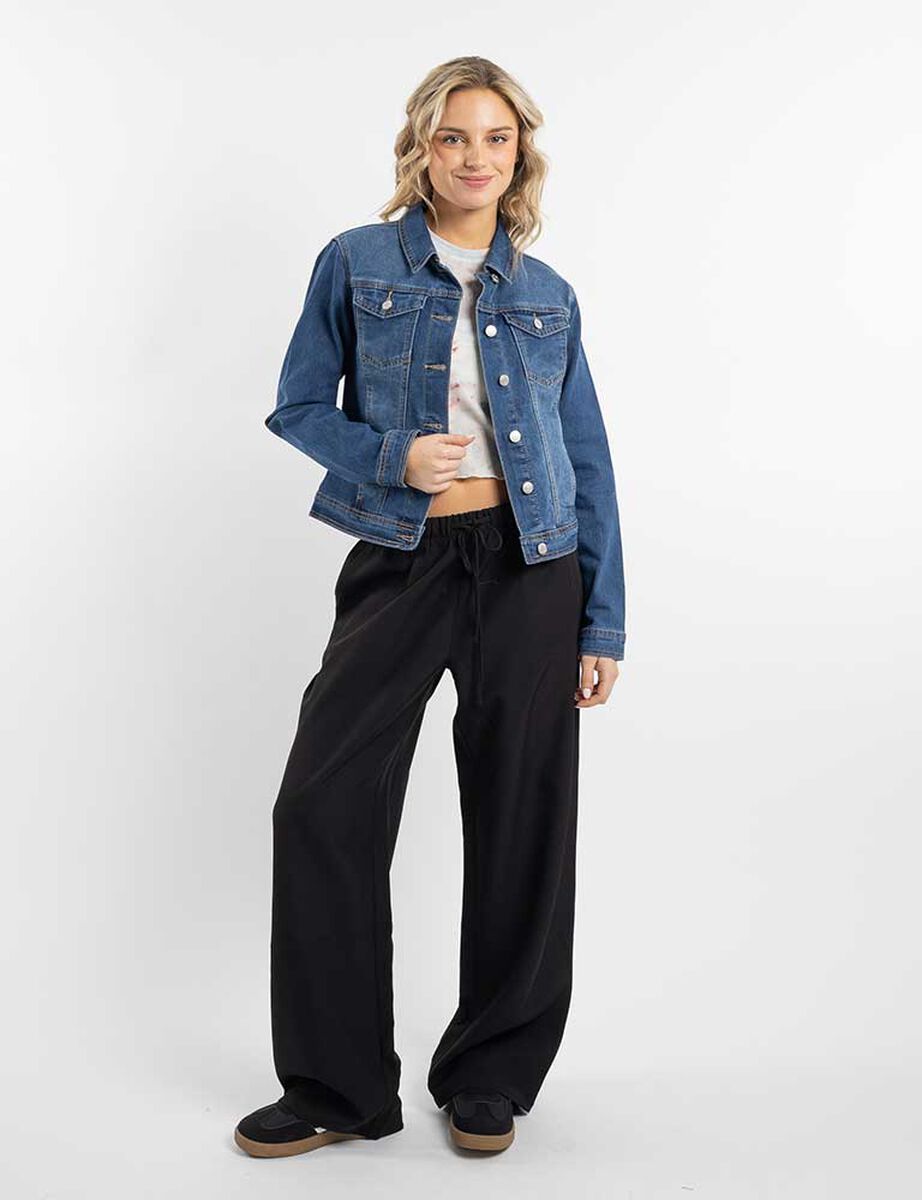 Chaqueta Denim Mujer Icono