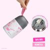 Termo Comida UMA Barbie Fun + Cuchara 450ml Acero Inox Blanco