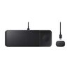 Cargador Inalámbrico Samsung Trio Pad Negro
