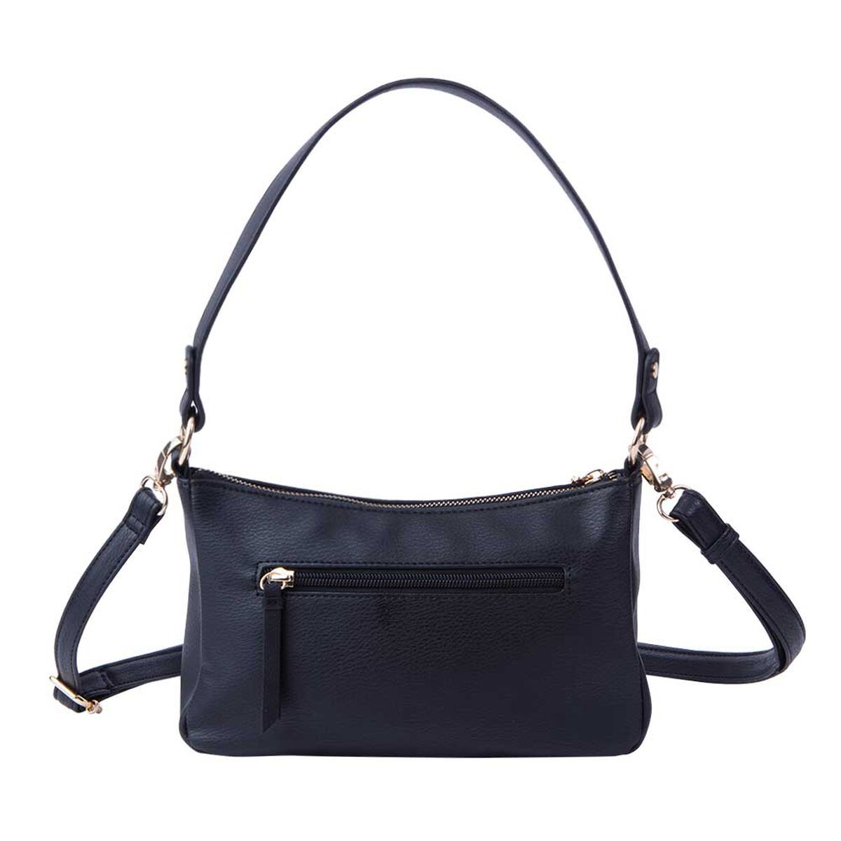 Cartera Bandolera Negra Lourdes Secret