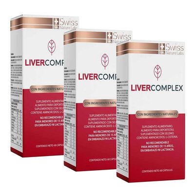 Imagen 1 del producto Liver Complex Tres Meses Swiss Nature Labs