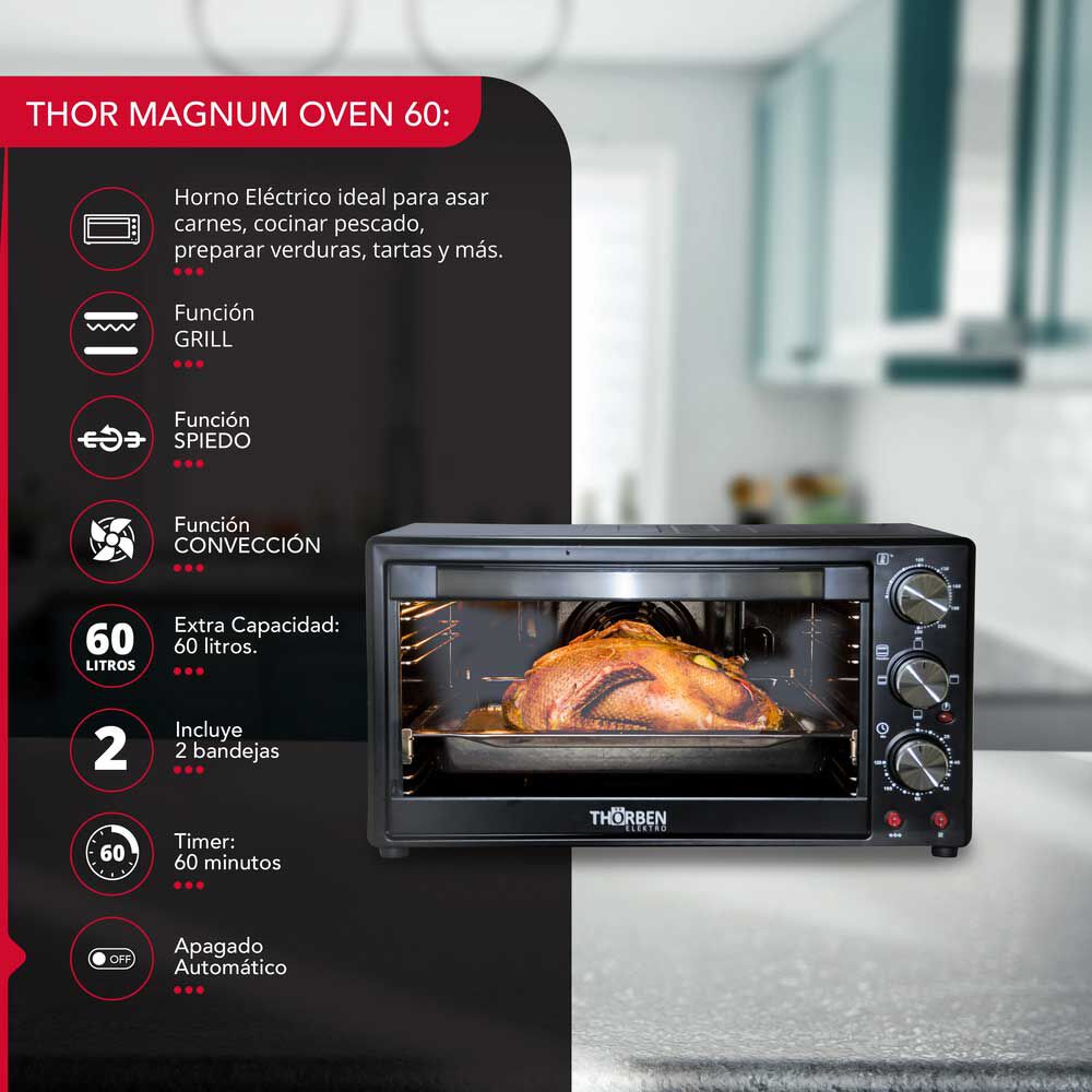 Thorben Thor Magnum Oven 60 L, foto 2