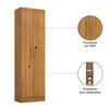 Despensa Home Mobili Takeo 2 Puertas Caf&eacute;