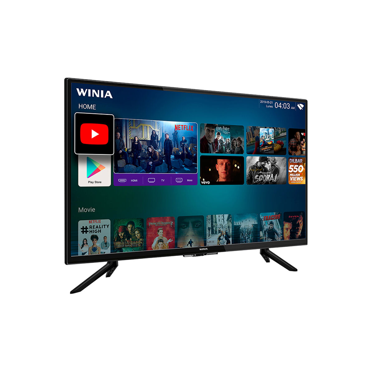 LED 32" Winia L32V750BAS Smart TV HD