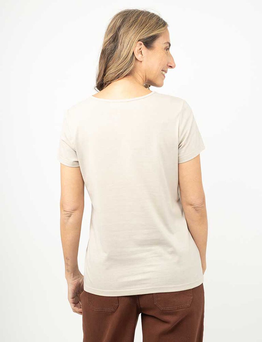 Polera Manga Corta Mujer Portman Club
