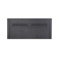 Respaldo CIC 2 Plazas Milan Negro