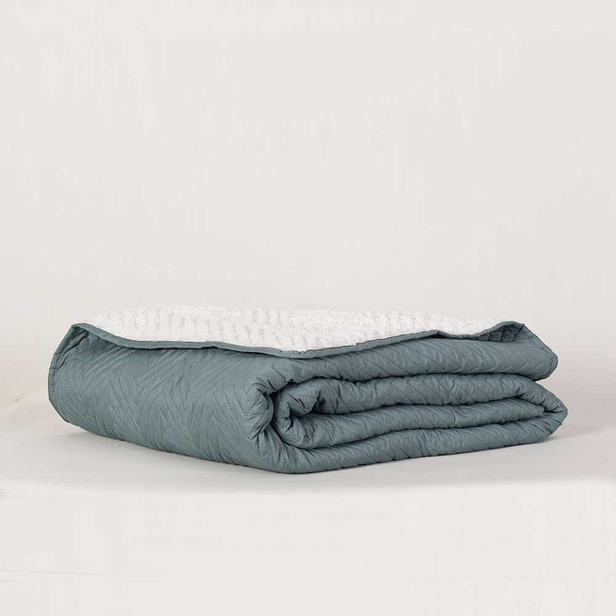 Quilt Mashini 2 Plazas Liso Verde