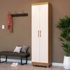 Closet Multiuso Exit Ibiza 2 Puertas Cajones Nuez Beige