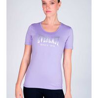 Polera Fitness Mujer Everlast Lila, Menta, Negro