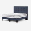 Cama Europea Rosen Base Dividida 2 Plazas Autonomy Sky + Respaldo