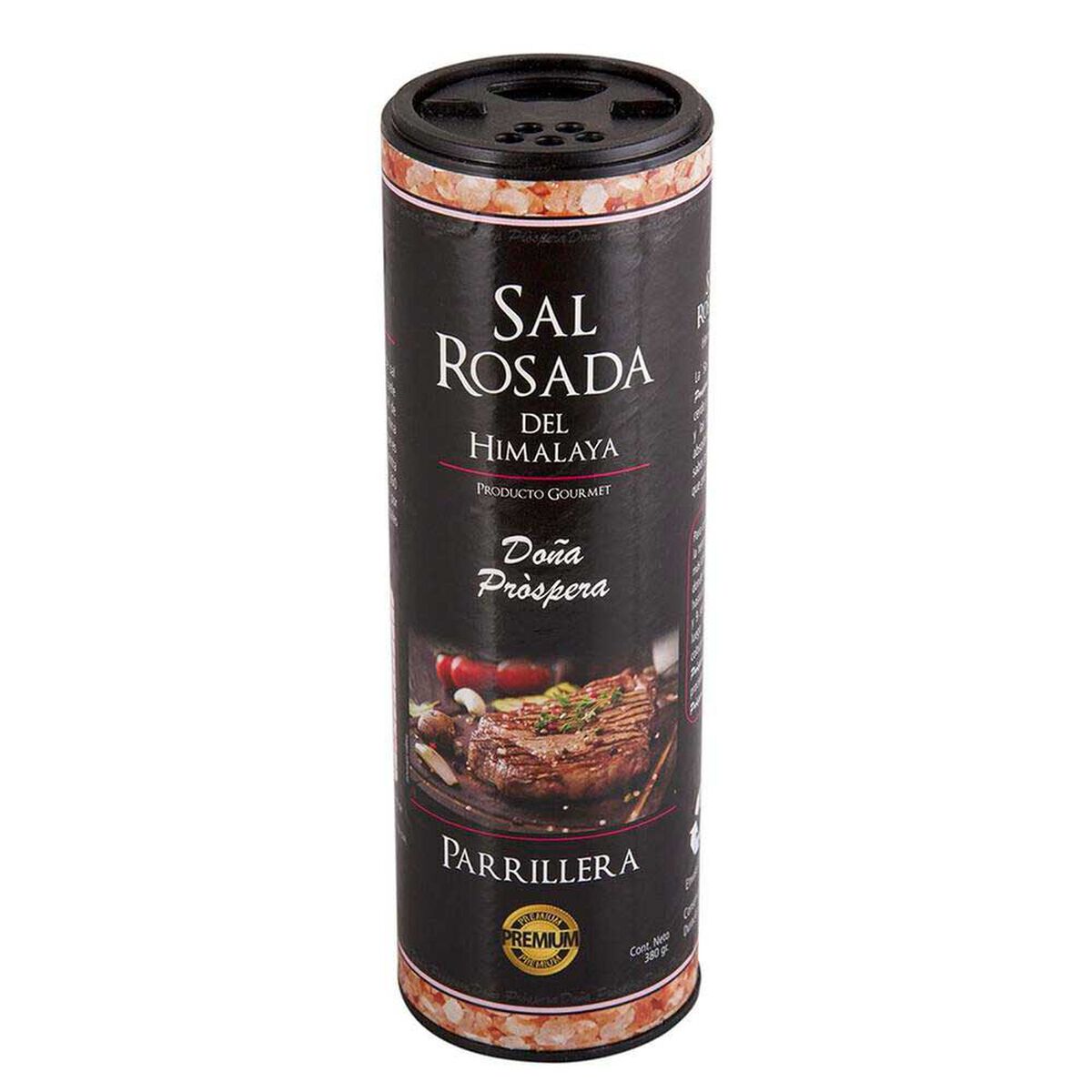 Set Parrillero Wayu Cuchillo Carnicero + Plato de Madera + Mix de Sales + Caja F&oacute;sforos