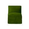 Sof&aacute; Cama Latam Home Velvet Bari 1 Cuerpo Verde