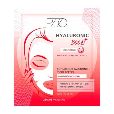 Imagen 1 del producto Mascarilla Facial de Tela Petrizzio con Acido Hialurónico + Colageno