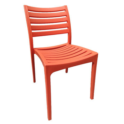 Imagen 1 del producto Pack 2 Sillas de Comedor Idetex Edus Naranjo