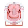 Bañera Plegable Bebe con Cojin Almohada y reductor Rosada Bebesit