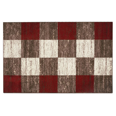 Imagen 1 del producto Alfombra Frize Carved D4 80X120 Cm Rojo