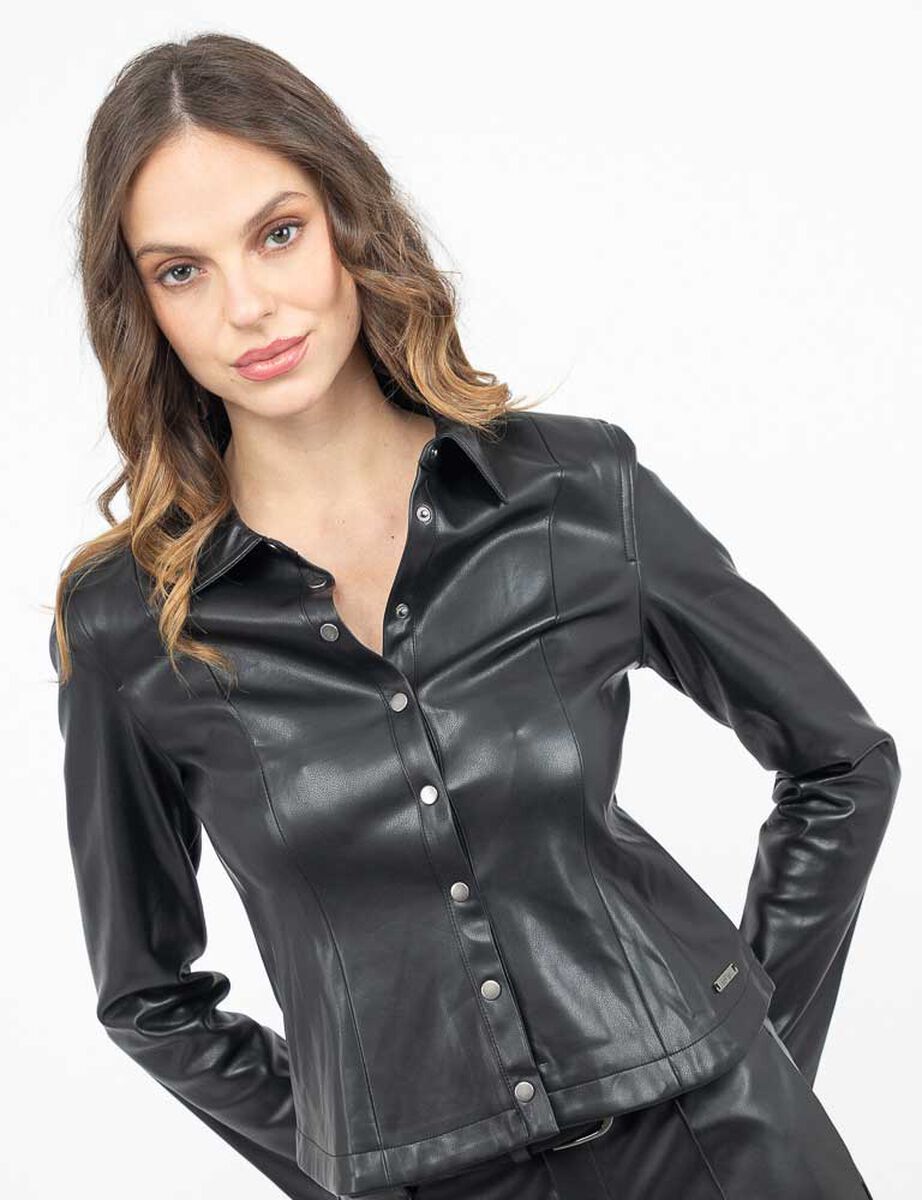 Chaqueta Ecocuero Mujer Soviet