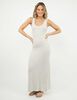 Vestido Slim Maxi Sin Mangas Mujer Icono